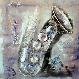 Musical Instrument oil painting